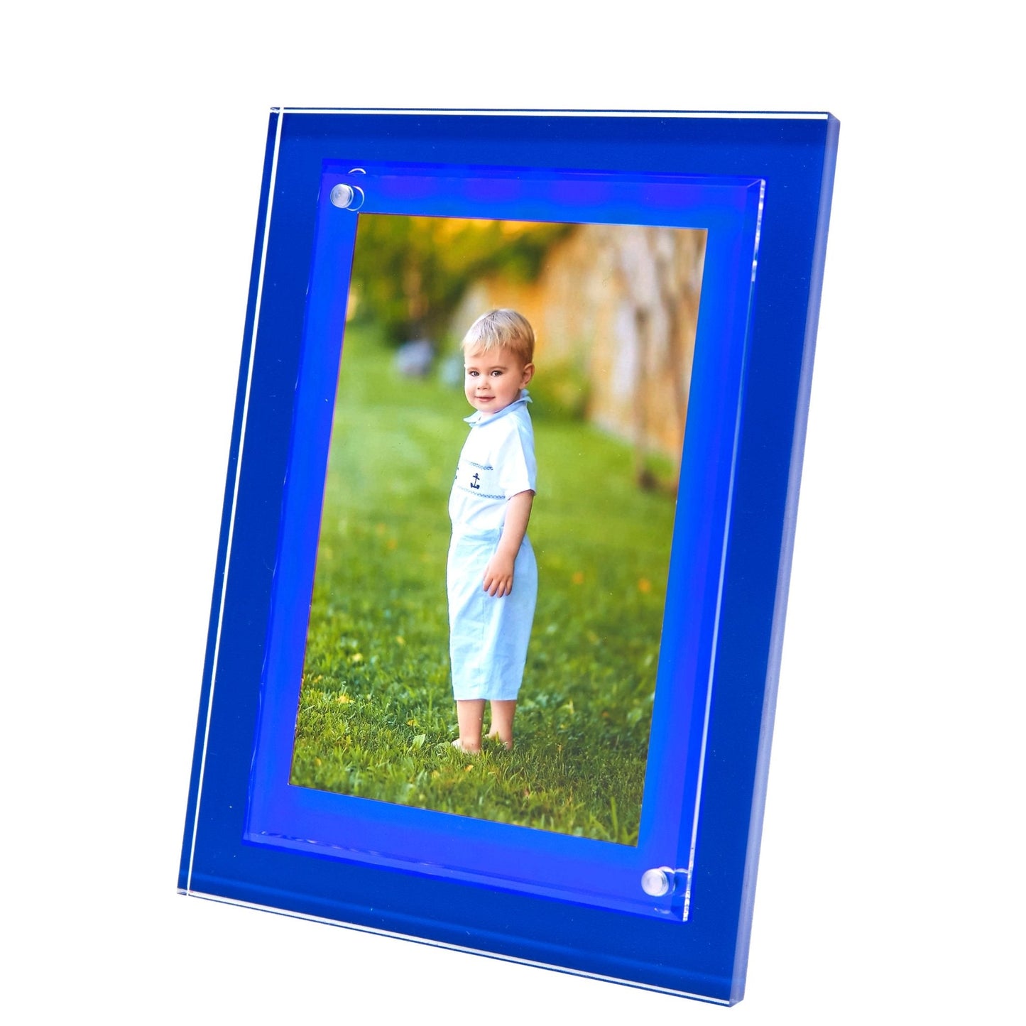 Blue Acrylic Color Frame