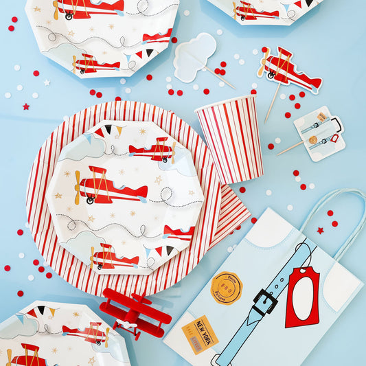 Airplane Party Supplies in a Box