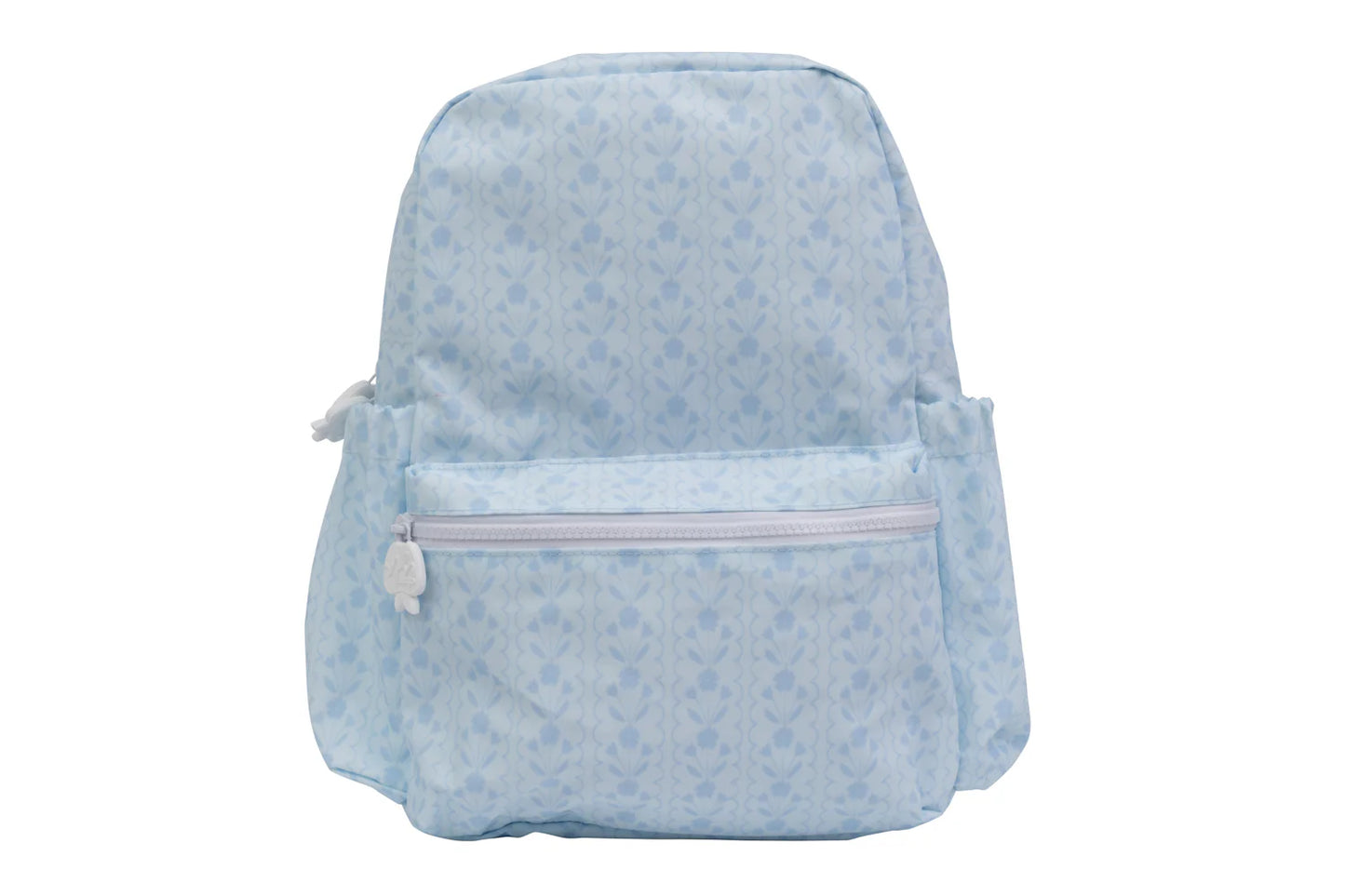 Apple of My Isla Bluebell Floral Wipeable Large Kids Backpack | Girls School Backpack | Bossier City, LA