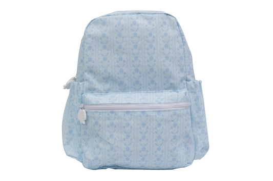 Apple of My Isla Bluebell Floral Wipeable Large Kids Backpack | Girls School Backpack | Bossier City, LA