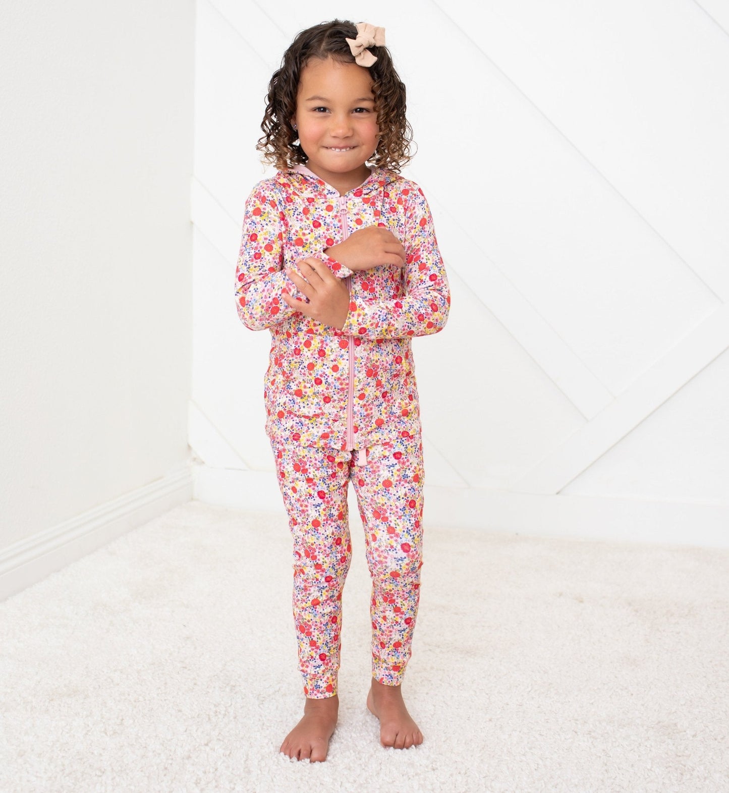 Blush Bloom Relaxed Fit Joggers