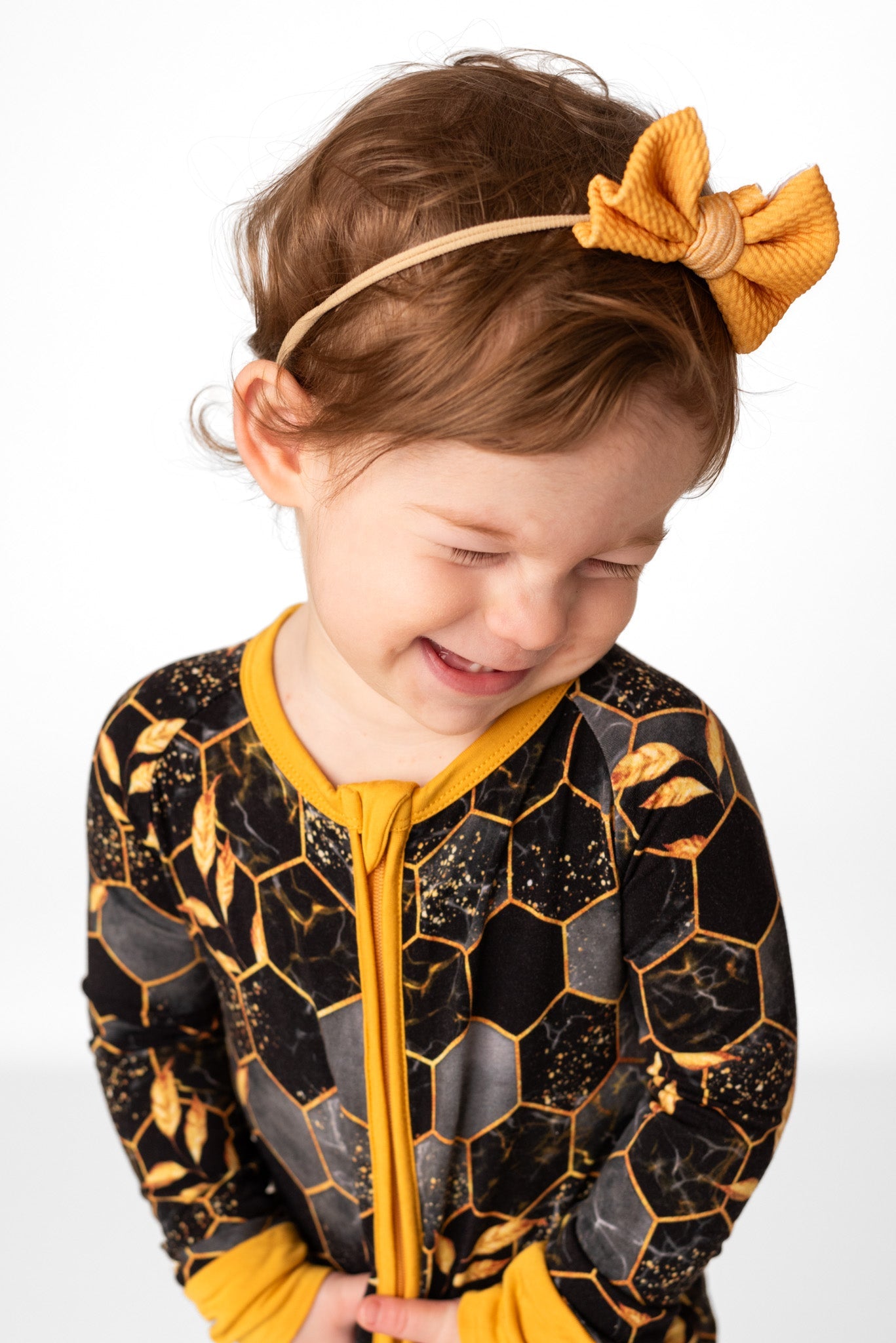 Honey | Baby Girl Nylon Bow
