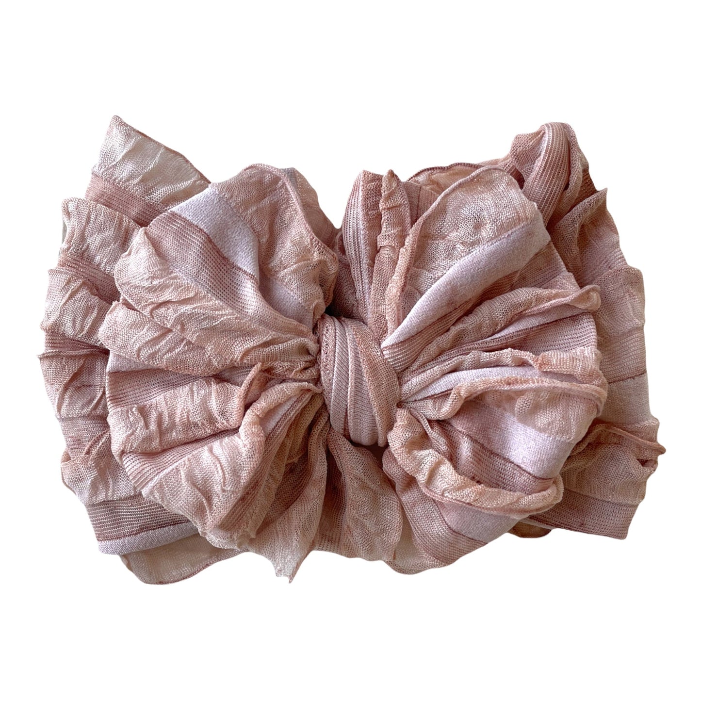 Ruffled Headband- Brulee Tie Dye