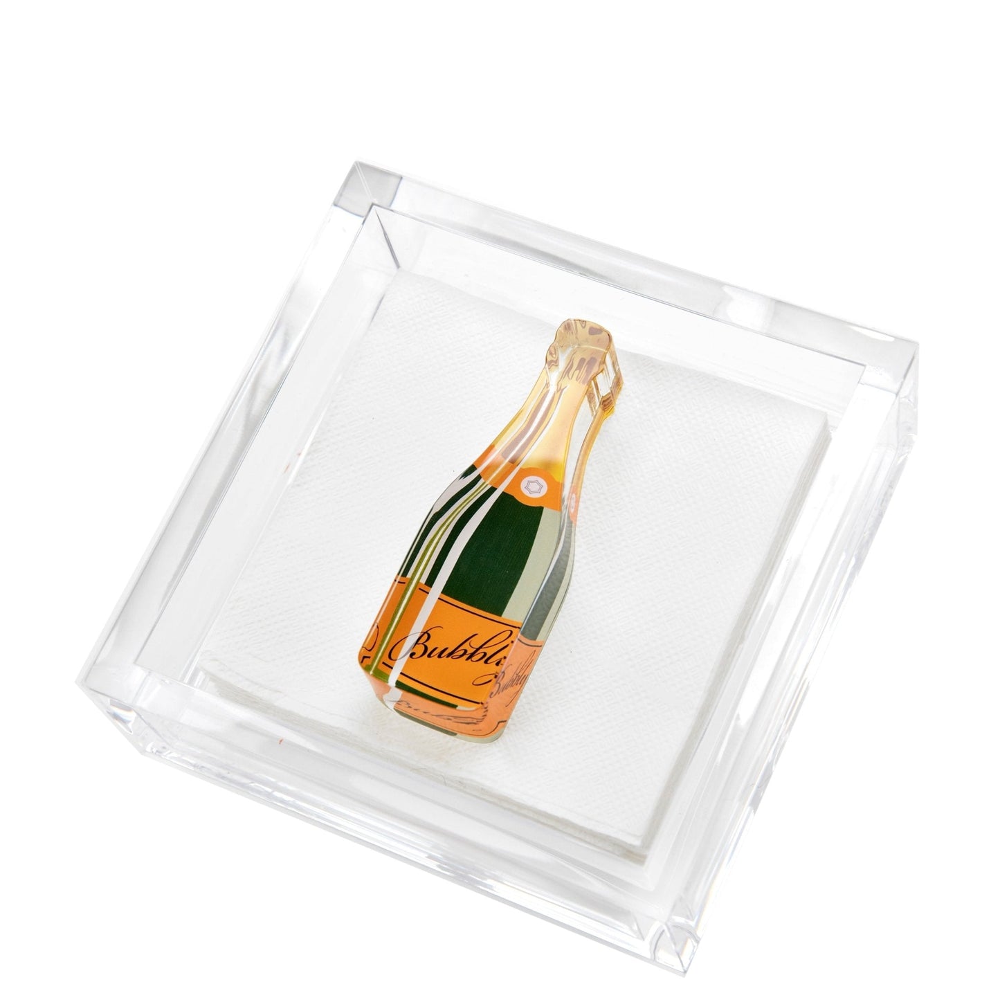 Bubbly Acrylic Cocktail Napkin Holder
