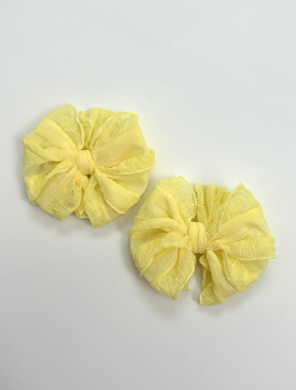 Buttercup | Ruffled Hair Clip