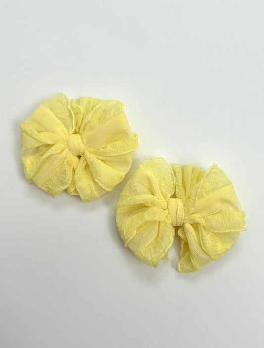 Buttercup | Ruffled Hair Clip