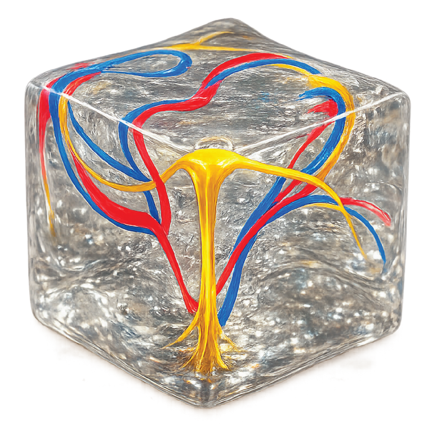 Fun Doh Squishy Charm Cube Sensory Fidget Toy – Assorted Styles