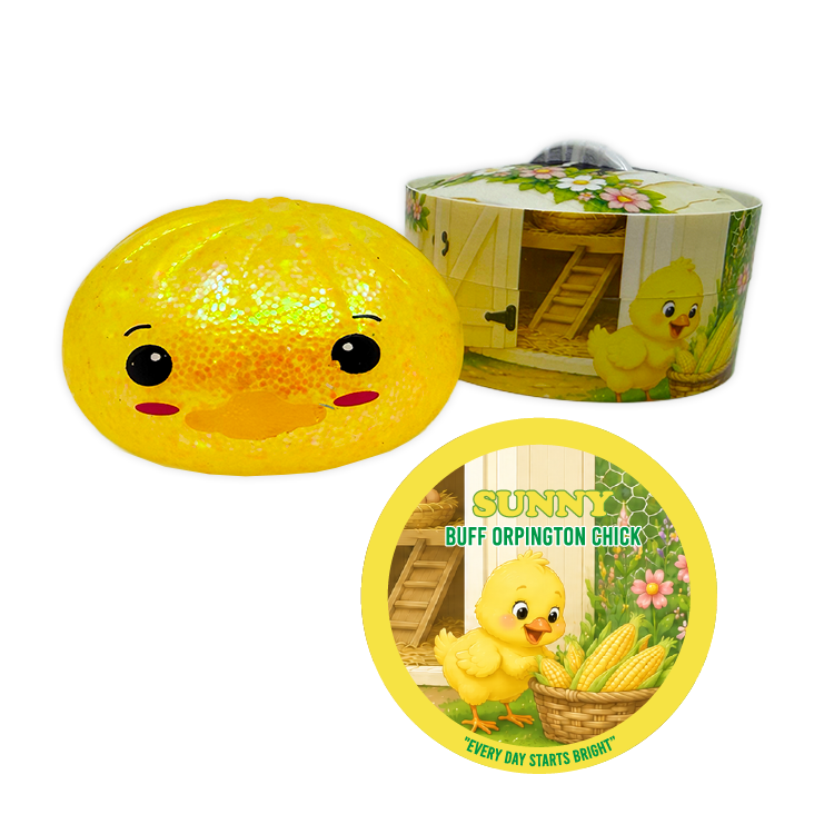 Fun Doh Farm Barnyard Dumpling Squishy Toys – Choose Your Animal