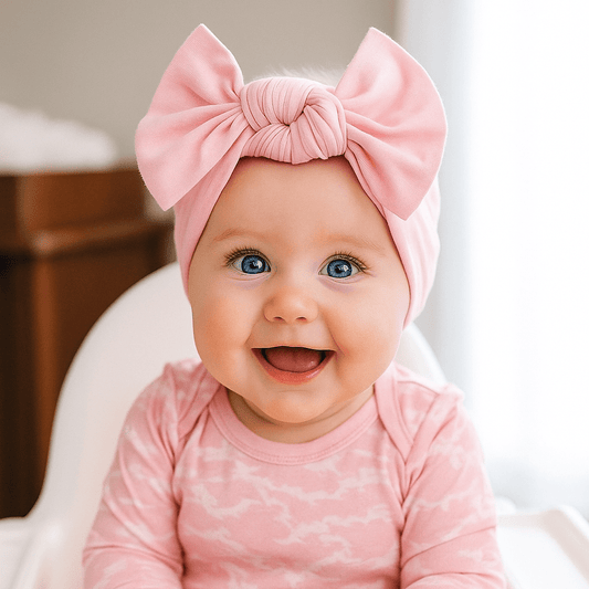 Candy Pink Knotted Bow