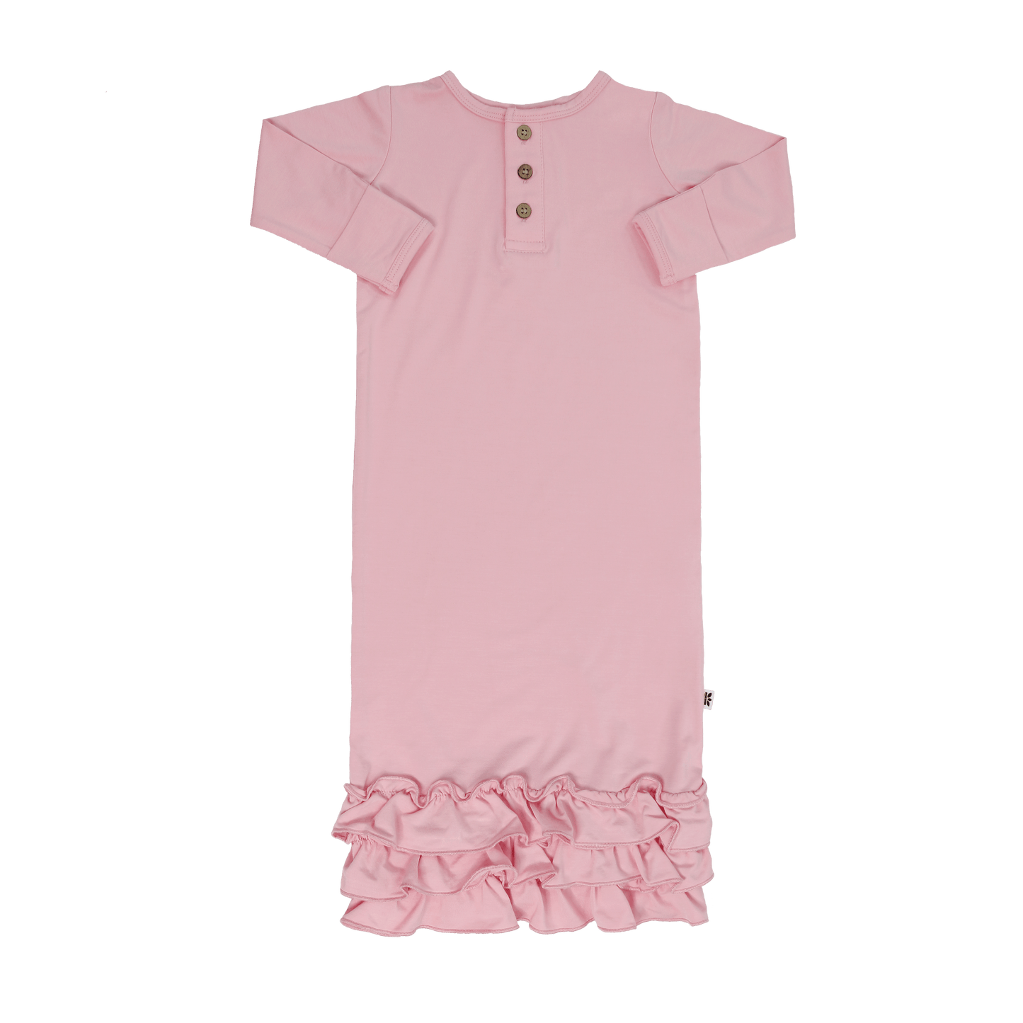 Candy Pink Ruffle Gown