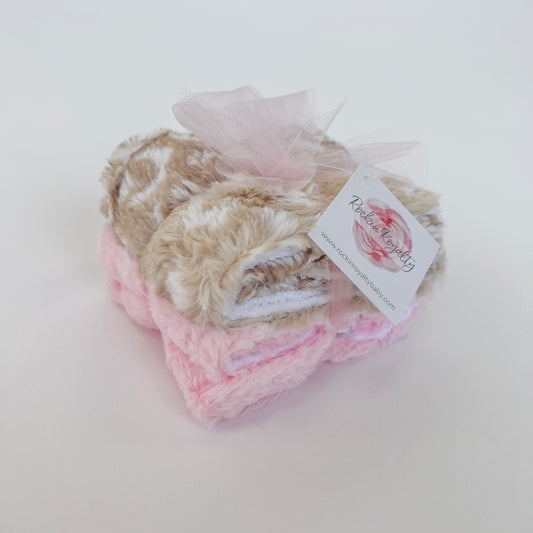 Candyland Safari | Luxe Baby Burp Cloth Set of 2