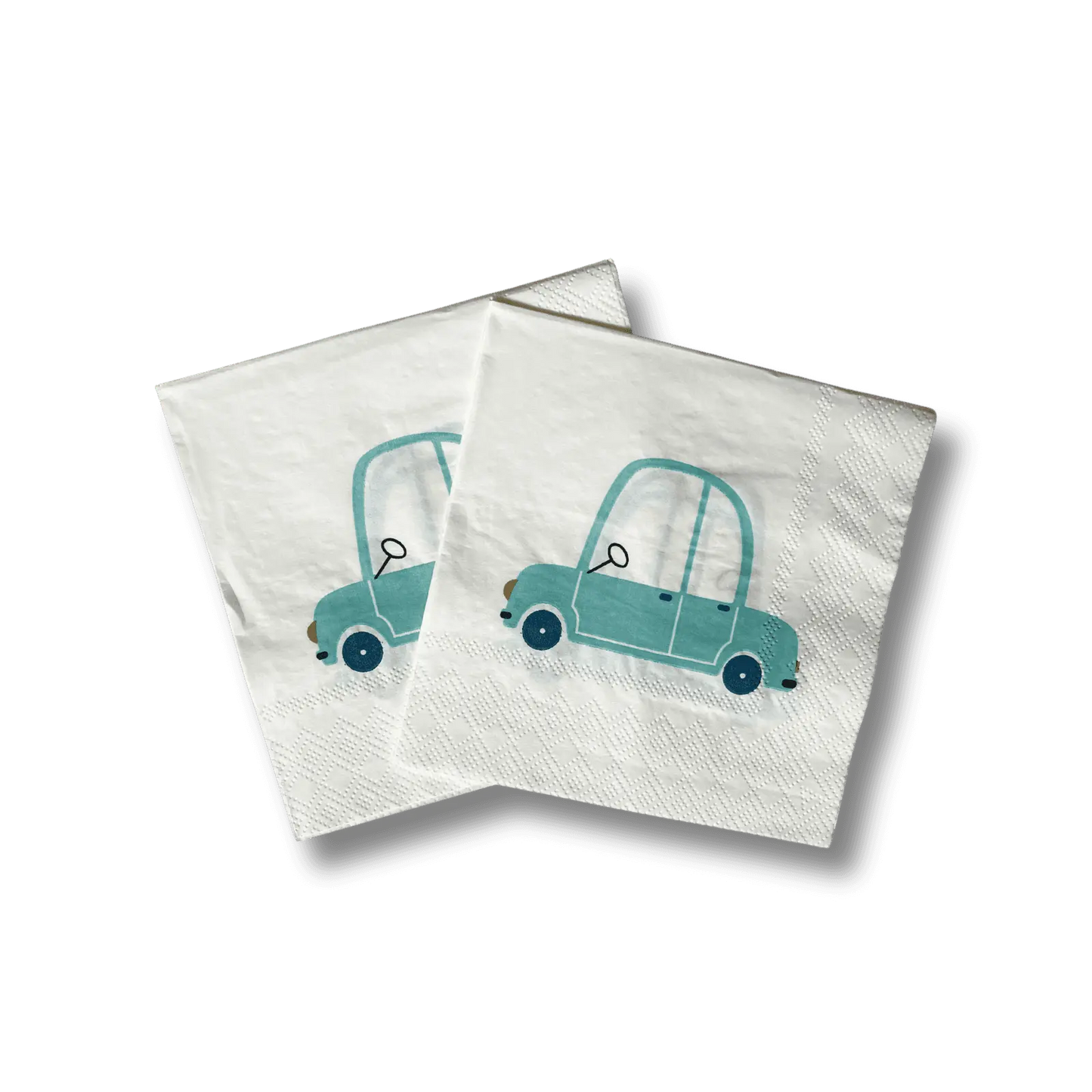 Car Small Birthday Party Paper Napkins (16pcs)
