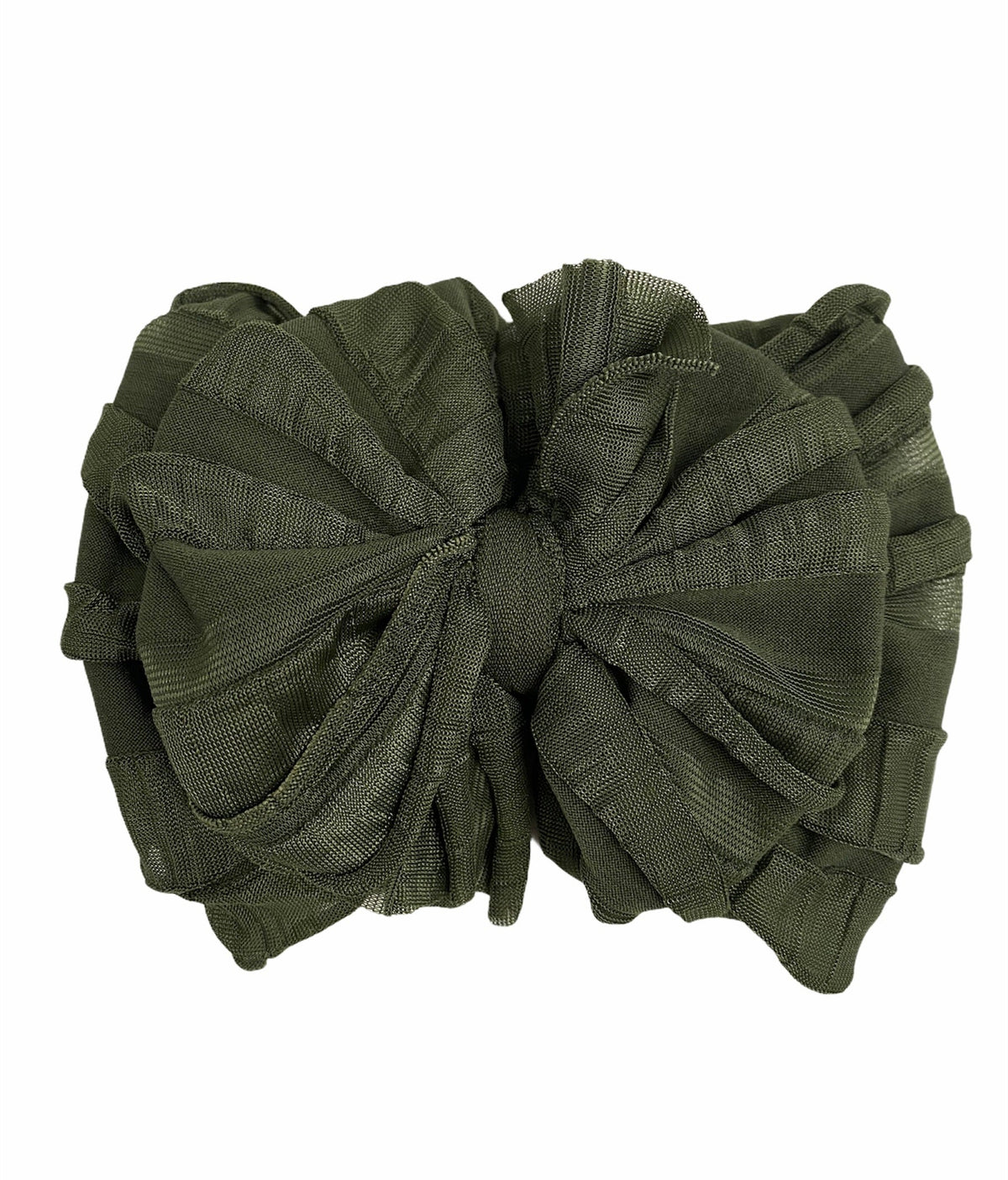 Cedar Green | Signature Ruffled Baby Headband