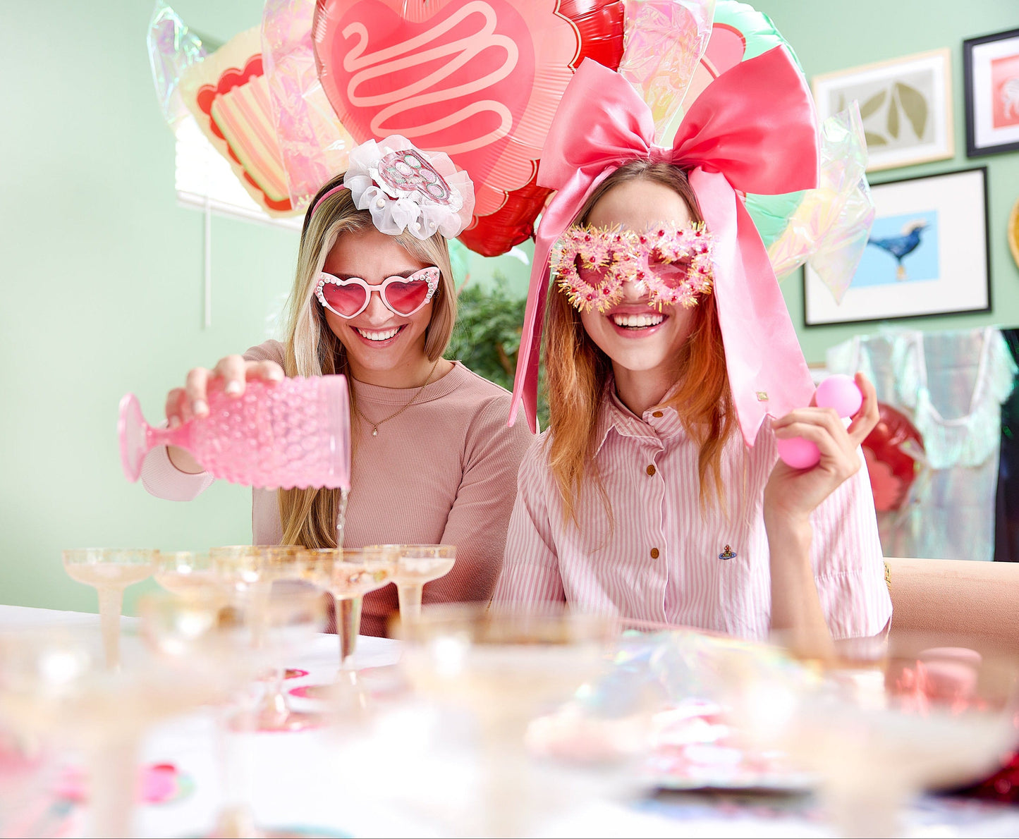 Champagne Plink Party Game Set