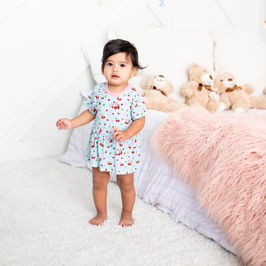 Cherry Kiss S/S Bodysuit Dres