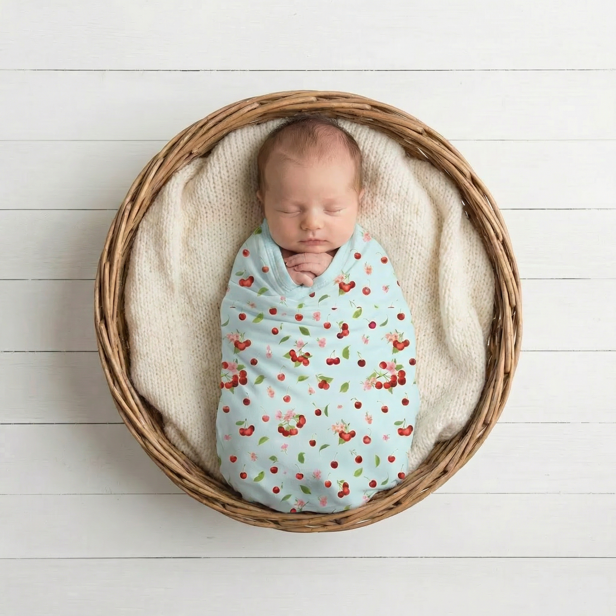 Cherry Kiss Swaddle