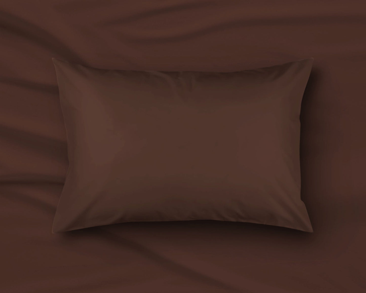 Christmas | Chocolate | Bamboo Full Fitted Sheet & 1 Pillowcase
