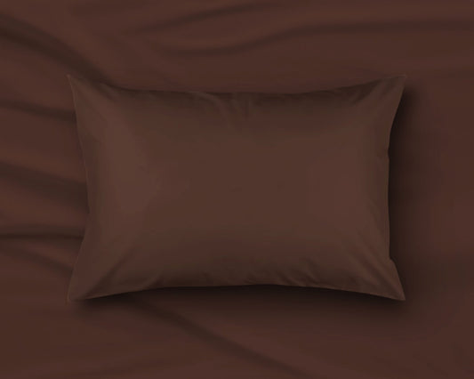 Christmas | Chocolate | Bamboo Full Fitted Sheet & 1 Pillowcase