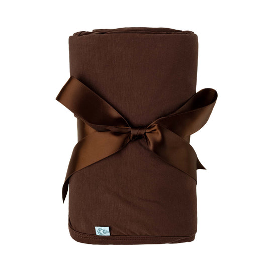 Christmas | Chocolate | Bamboo Swaddle Blanket