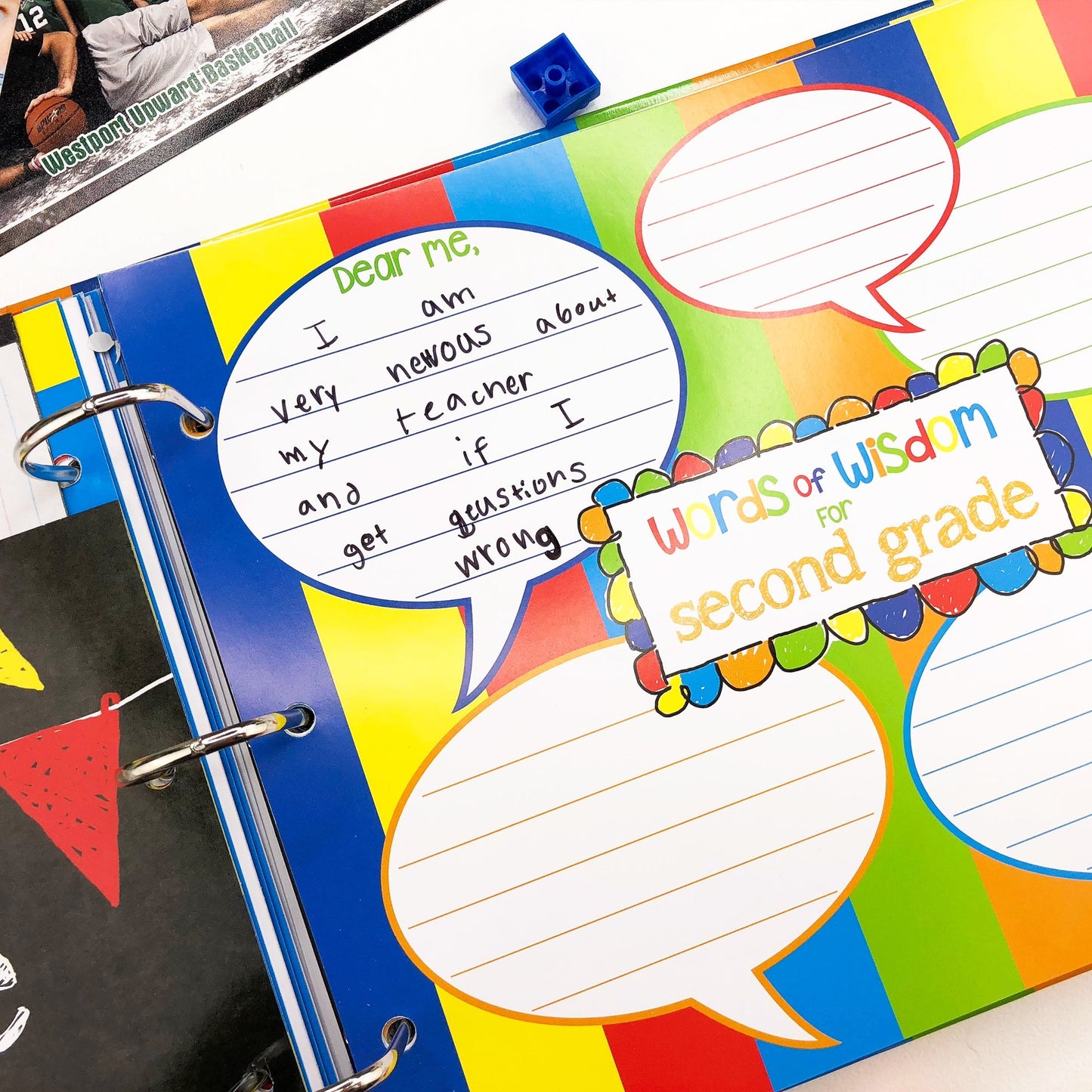 Class Keeper® School Days Memory Book + BONUS App Membership + BONUS Earn & Learn® Chore Chart Pad | (2) Styles