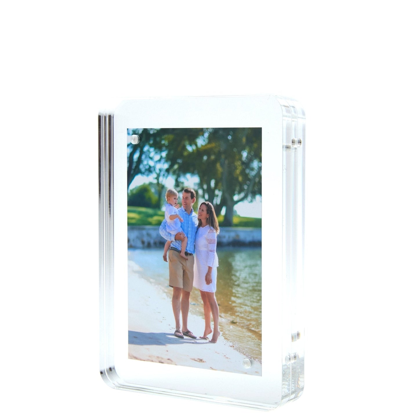 Clear Acrylic 4" x 6" Flip Frame