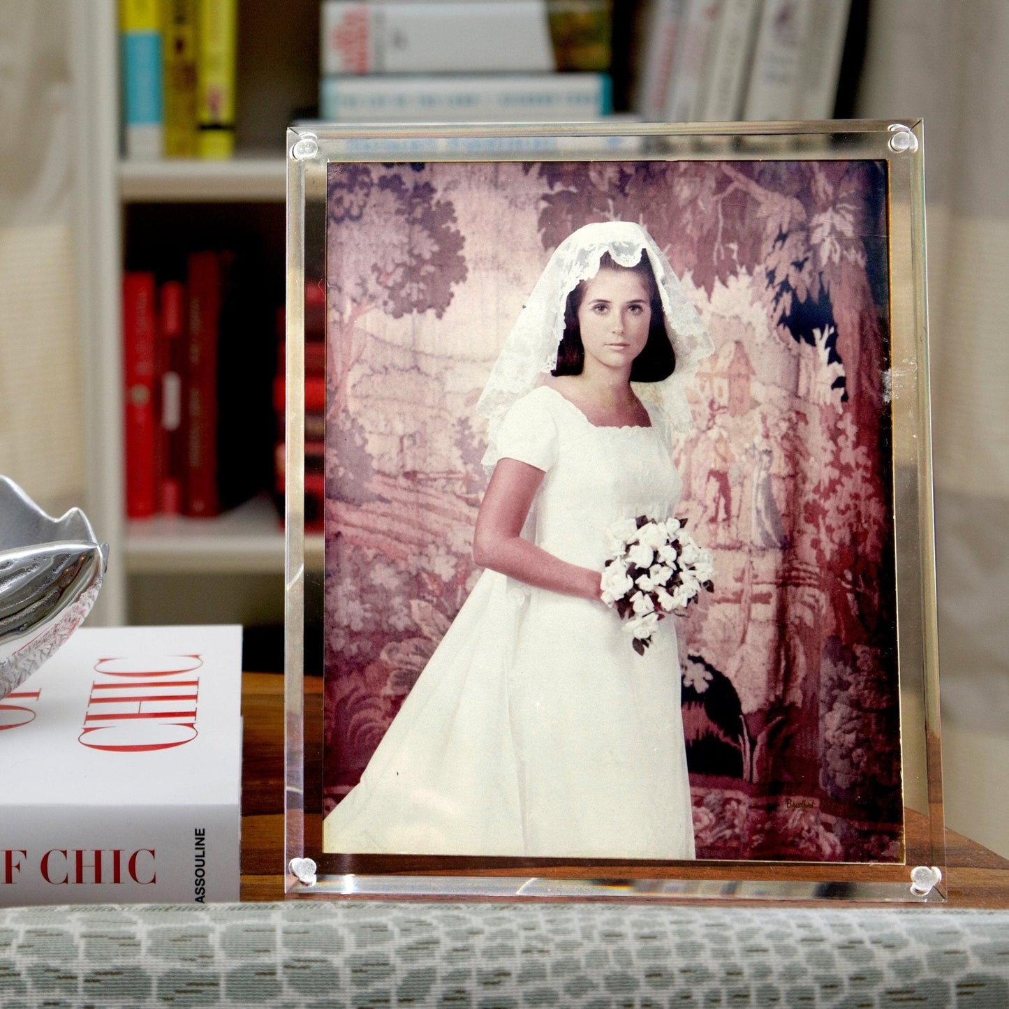 Clear Acrylic 8" x 10" Beveled Frame