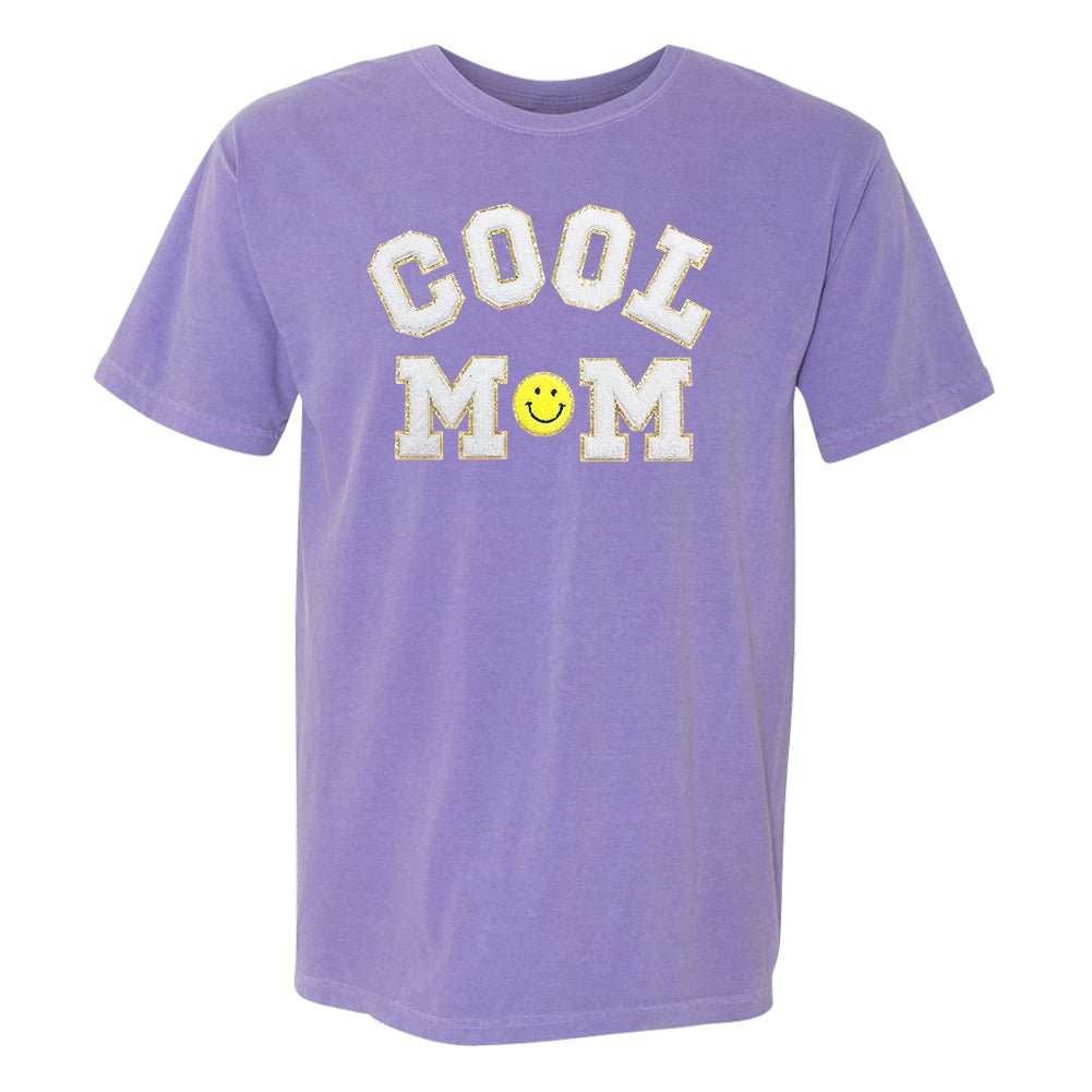 Cool Mom Letter Patch T-Shirt
