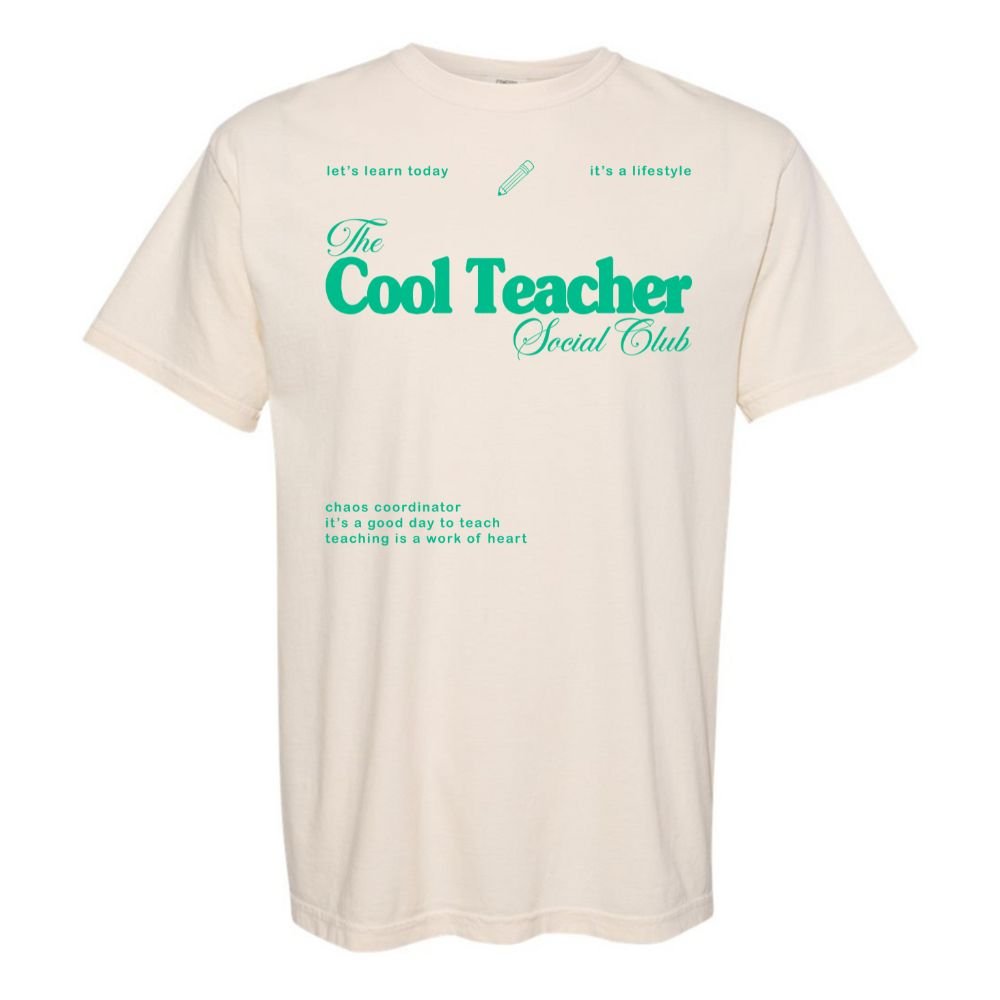 'Cool Teacher Social Club' T-Shirt
