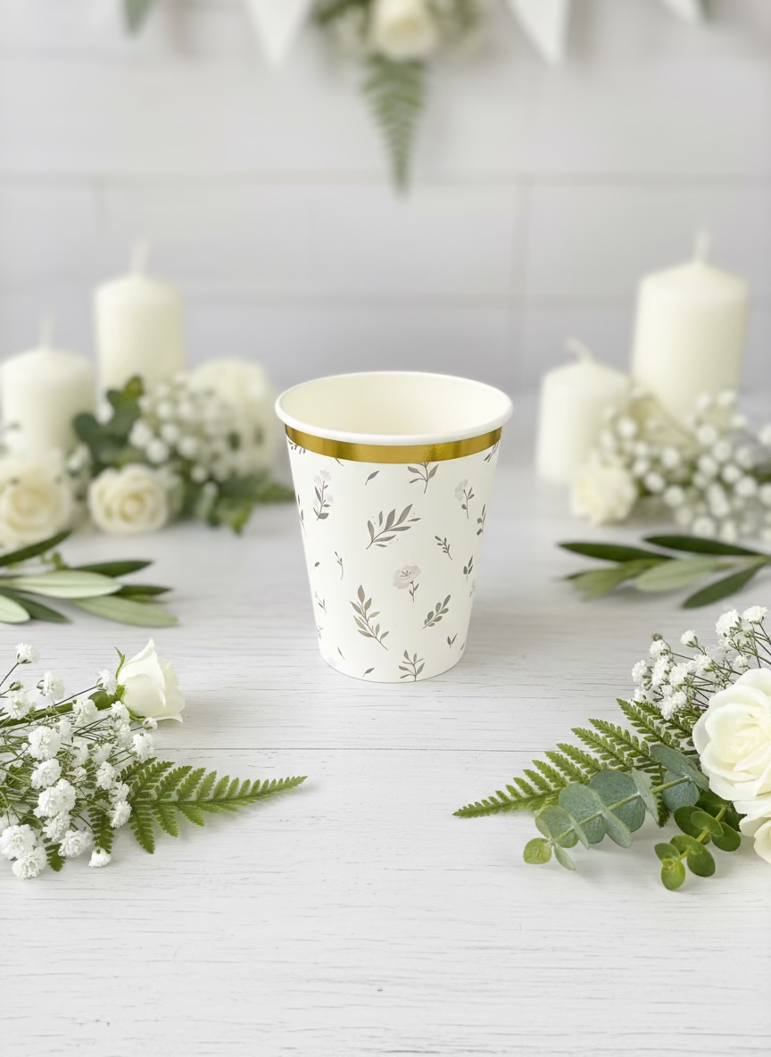 Religious Party Supplies Kit – Baptism First Communion | Plates, Cups, Napkins | Party in a Box