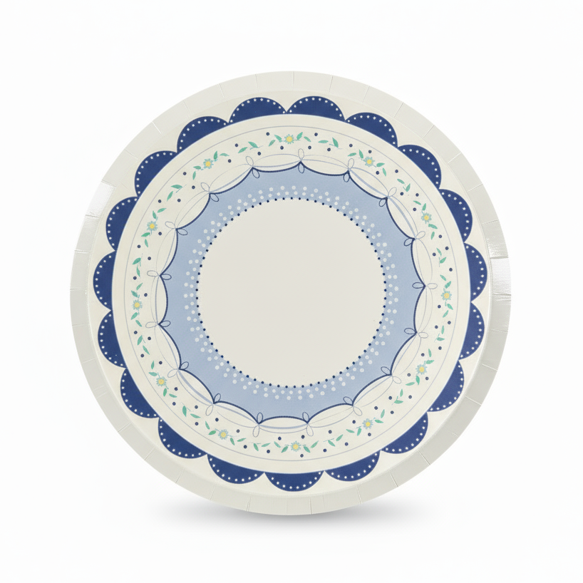 Blue Baby Shower Party Supplies Kit – Boy Baby Shower Tableware | Plates, Cups, Napkins | Party in a Box