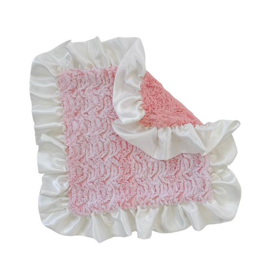 Coraluxe Marble | Luxe Baby Security Lovie