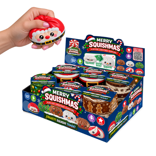 Merry Squishmas Christmas Dumplings – Slow Rise Holiday Squishy Fidget Toys