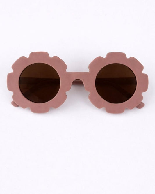 Daisy Petal Sunglasses - Dusty Mauve