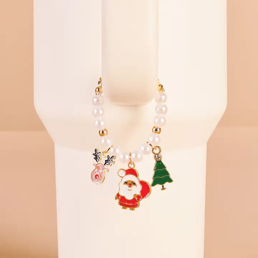 Tumbler Charm – Santa’s Workshop Holiday Cup Accessories