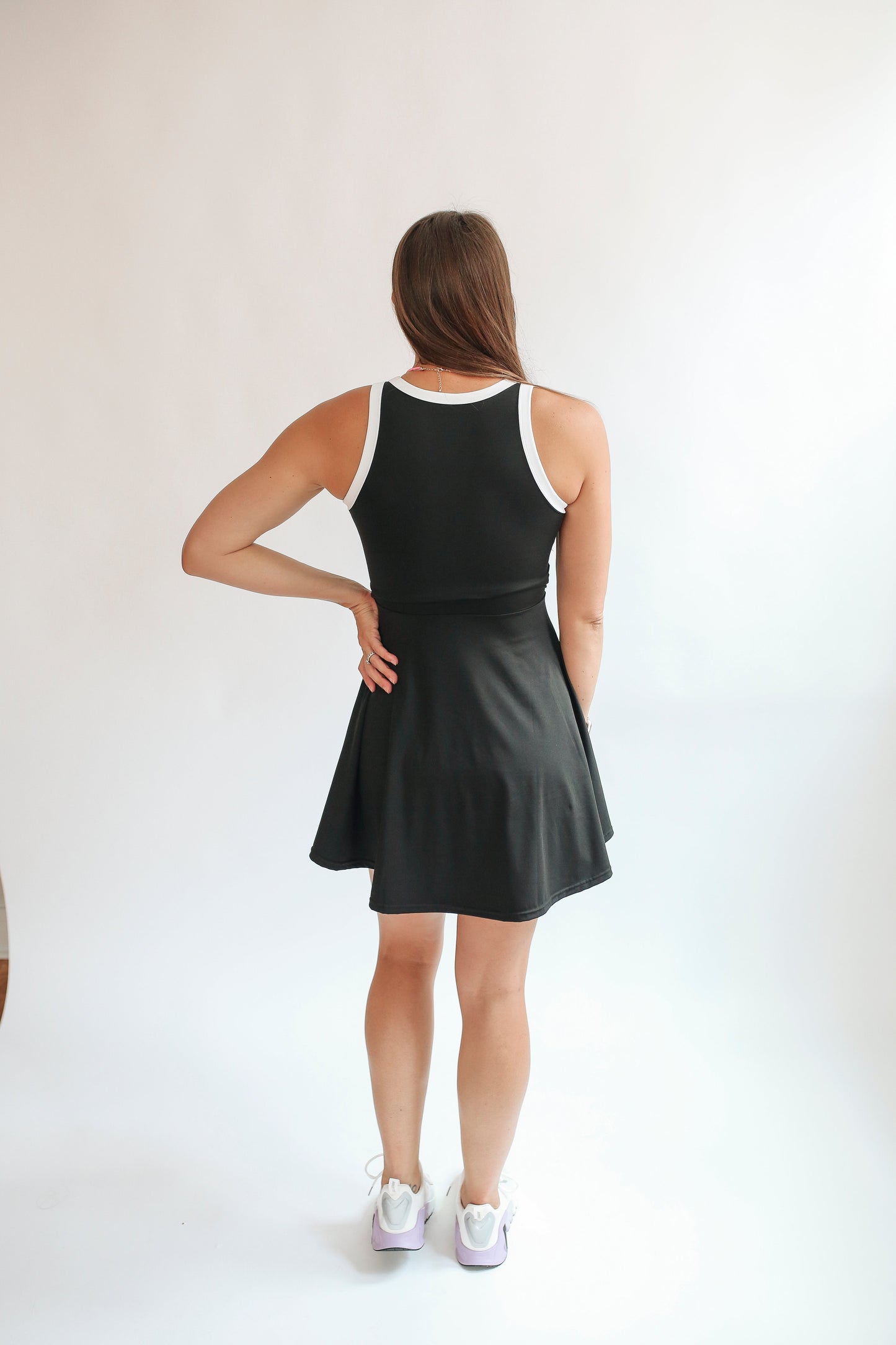 The Courtside Nursing Tennis Dress – Breastfeeding Friendly