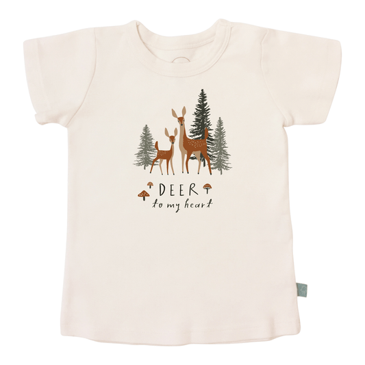 graphic tee | deer to my heart