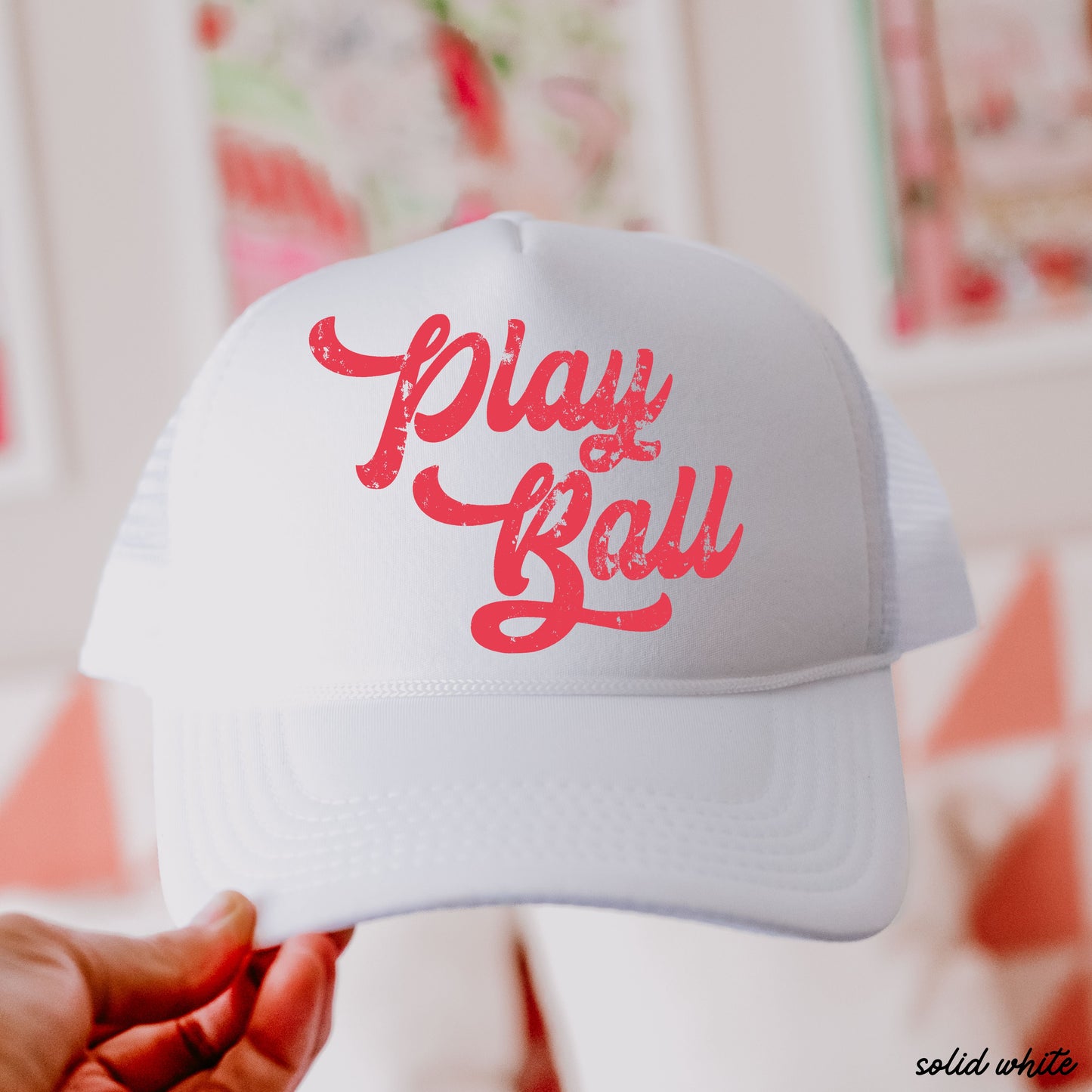 Play Ball Trucker Hat *12 Colors