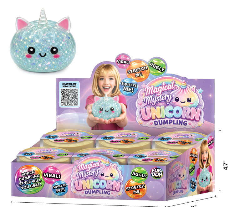 Unicorn Mystery Dumpling Squishy Toy | Sensory Fidget Toy
