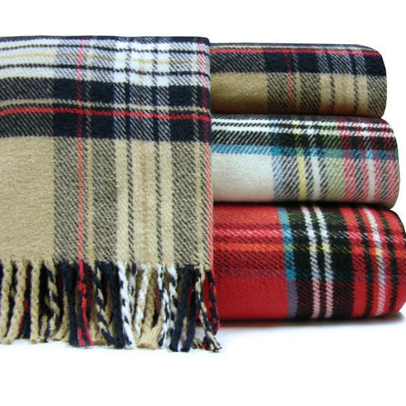Classic Tartan Plaid Throw - 55" x 70"