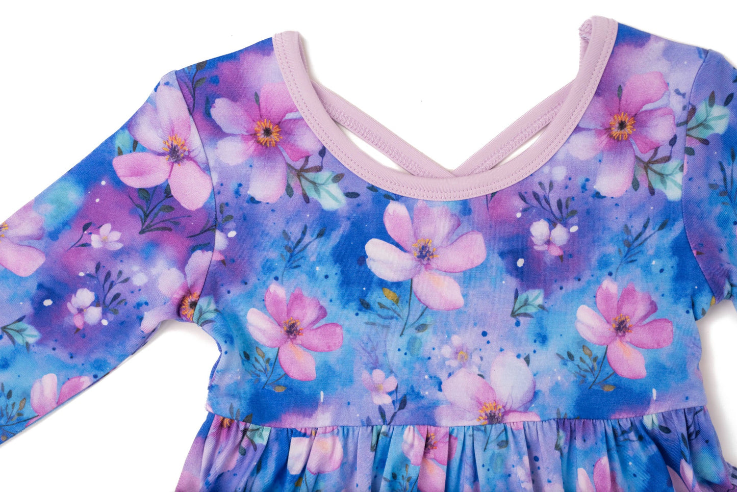 Dreamy Blooms | Bamboo Ruffle Twirl Dress