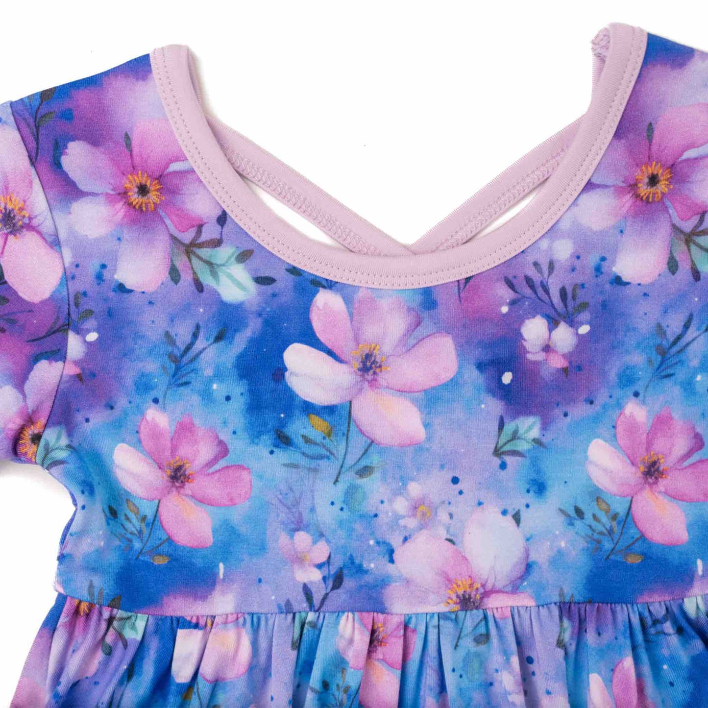 Dreamy Blooms | Bamboo Ruffle Twirl Dress