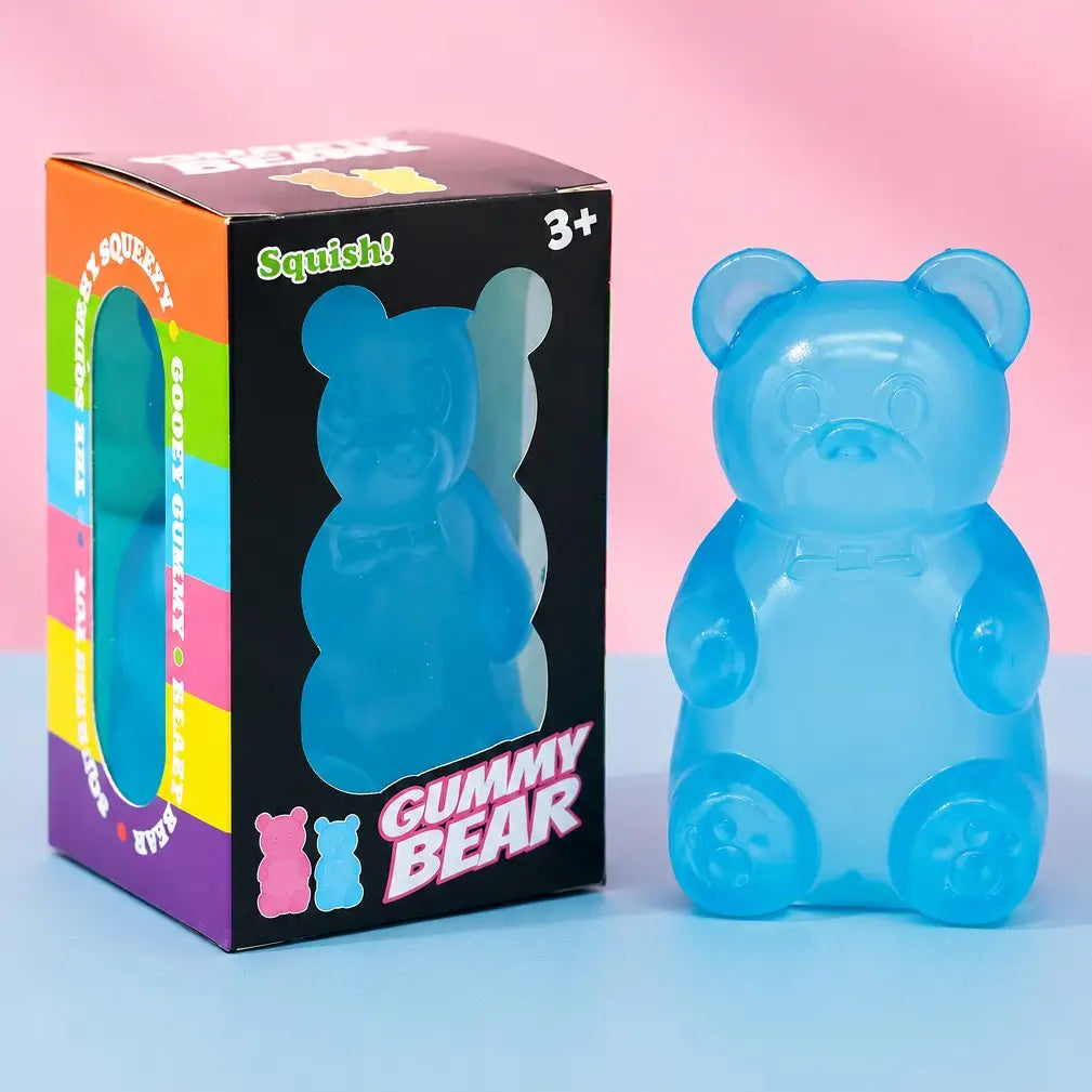 Gummy Bear Squish Sensory Toy | Slow Rise Squeeze Fidget Toy for Kids & Adults | The Prissy Pelican Boutique | Bossier City, LA