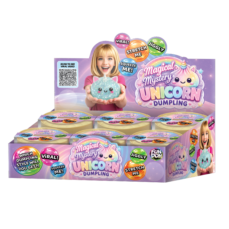 Unicorn Mystery Dumpling Squishy Toy | Sensory Fidget Toy