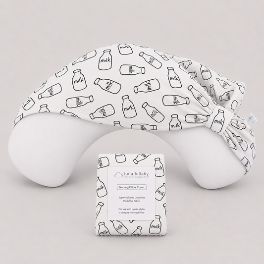 Milk Mamma Print Nursing Pillow Cover | Luna Lullaby