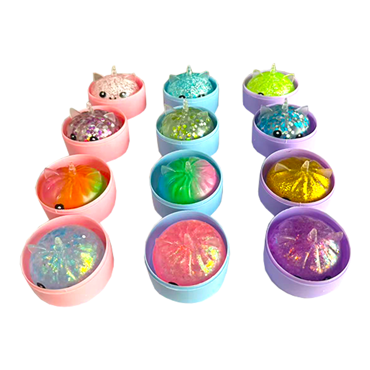 Fun Doh Petite Magical Mystery Unicorn Dumpling Squishy Toy – Choose Your Case Color