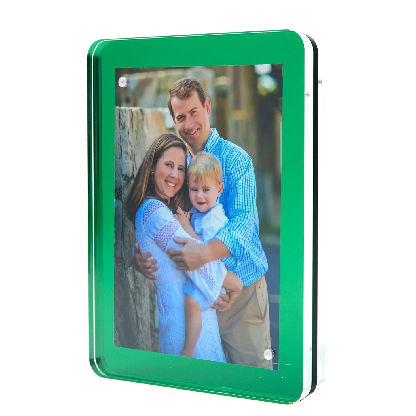 Emerald Acrylic 5" x 7" Flip Frame