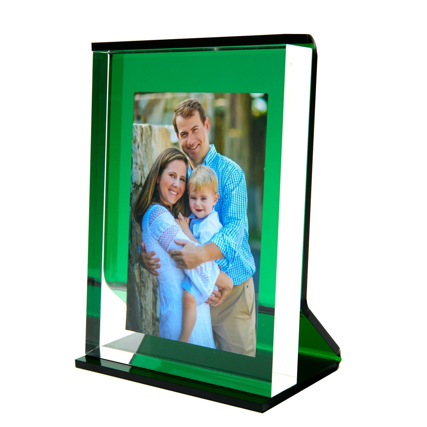 Emerald Acrylic Retro Frame