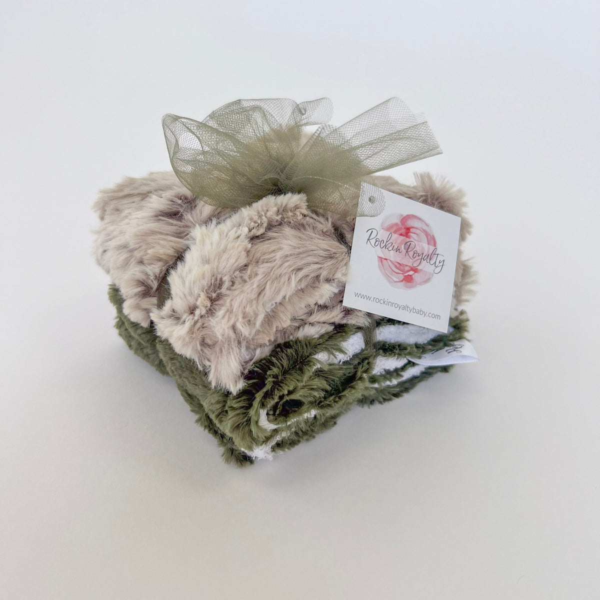 Enchanted Forest | Luxe Baby Burp Cloth Set of 2