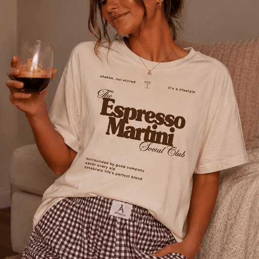 'Espresso Martini Social Club' T-Shirt