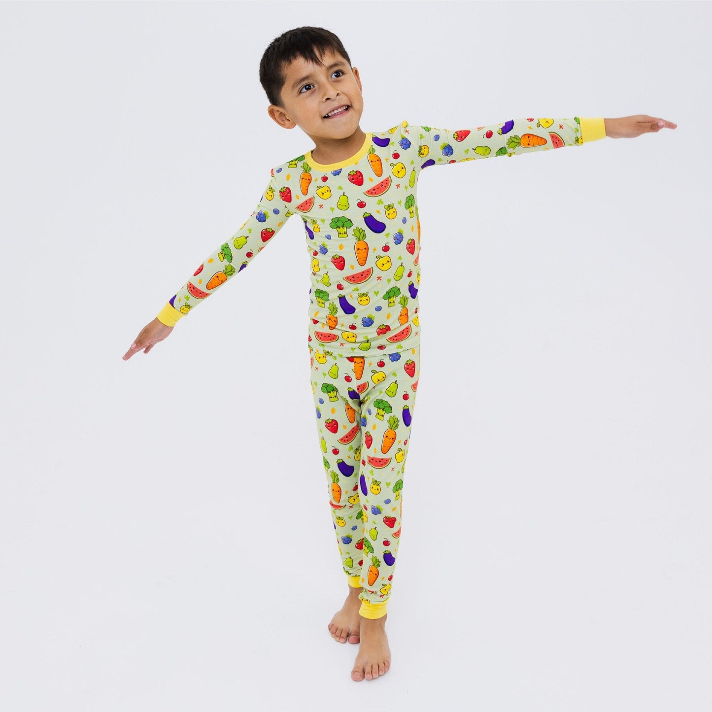 Farm Fresh Long Sleeve Pajamas